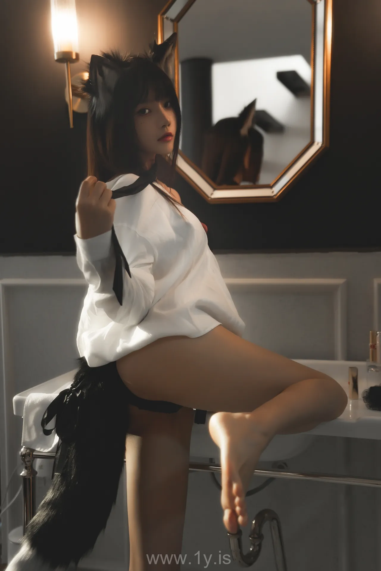 桜桃喵 NO.123 狼来了02